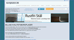 Desktop Screenshot of bordpladen.dk